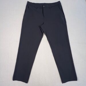 Lululemon Commission Pant Relaxed‎ Fit Men's 36 Gray Casual Office Travel